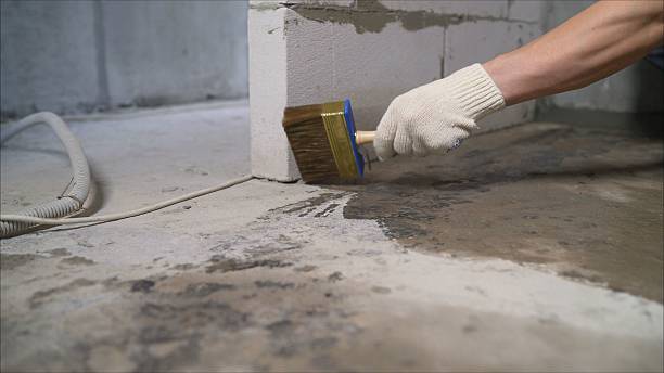 Crawl space vapor barrier installation in Martinsburg, OH